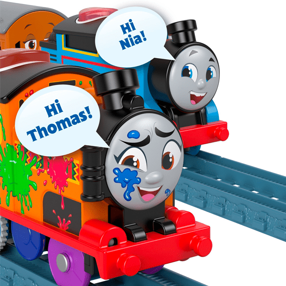 Thomas & Friends Motorised Talking Nia - Lennies Toys