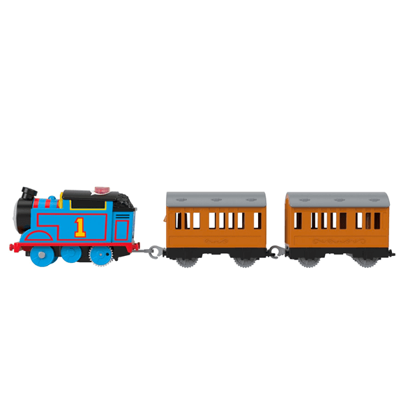 Thomas & Friends Motorised Talking Thomas with Annie and Clarabel - Lennies Toys