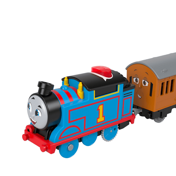 Thomas & Friends Motorised Talking Thomas with Annie and Clarabel - Lennies Toys