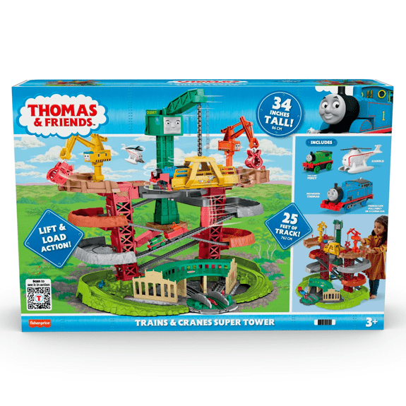 Thomas & Friends Trains & Cranes Super Tower - Lennies Toys