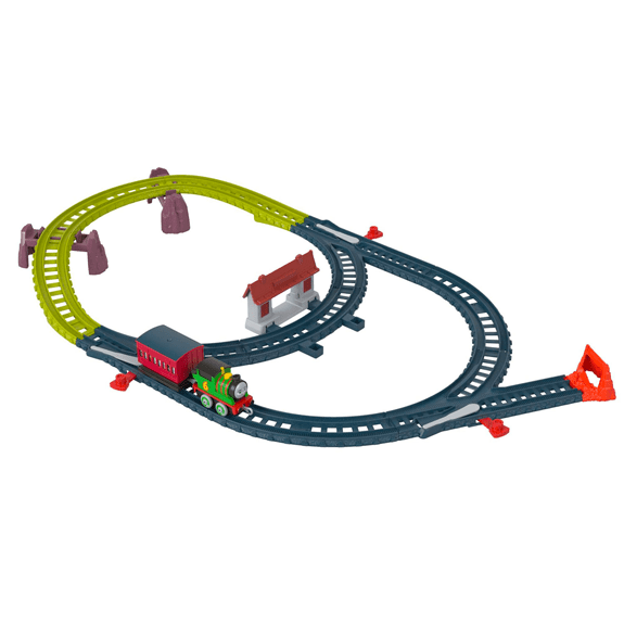 Thomas & Friends Push Along Track: Percy's Passenger Run - Lennies Toys