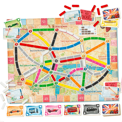 Ticket To Ride: London Game - Lennies Toys