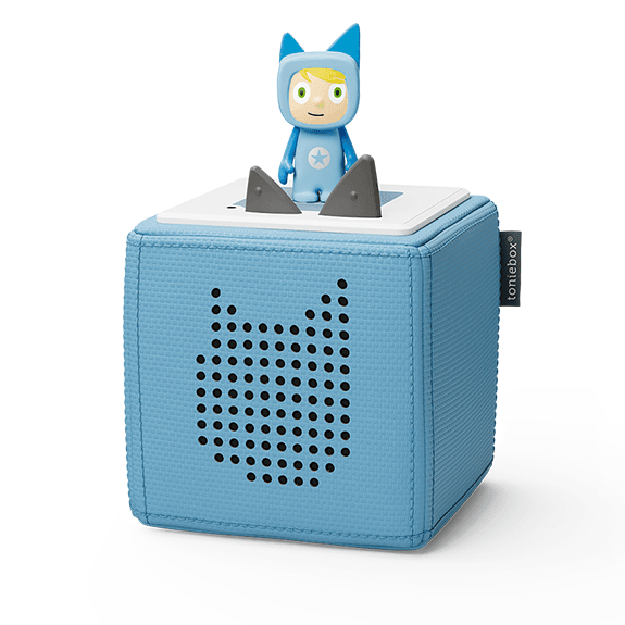 Tonies Toniebox Starter Set Audio Speaker for Kids - Light Blue - Lennies Toys