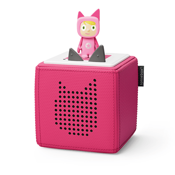 Tonies Toniebox Starter Set Audio Speaker for Kids - Pink - Lennies Toys