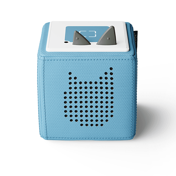 Tonies Toniebox Starter Set Audio Speaker for Kids - Light Blue 4251192108845