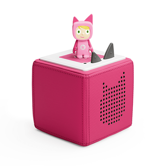 Tonies Toniebox Starter Set Audio Speaker for Kids - Pink 4251192108784