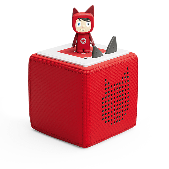 Tonies Toniebox Starter Set Audio Speaker for Kids - Red 4251192108821