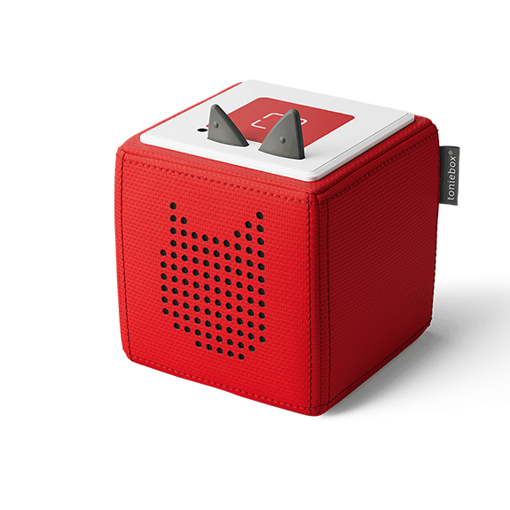 Tonies Toniebox Starter Set Audio Speaker for Kids - Red 4251192108821