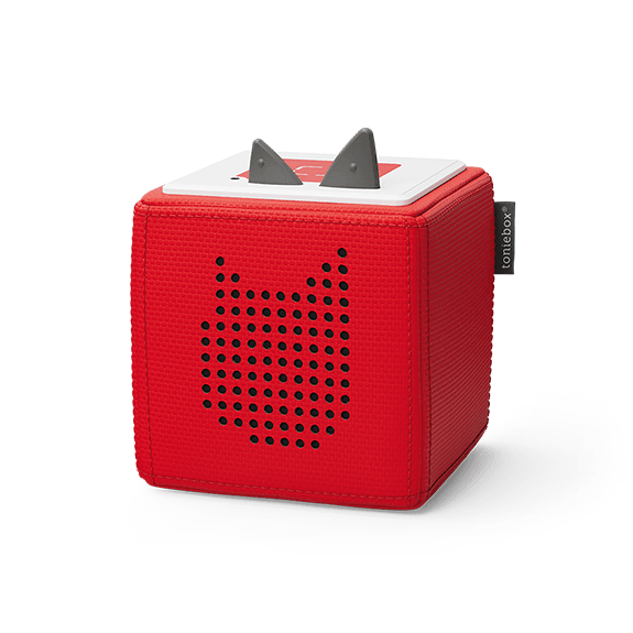 Tonies Toniebox Starter Set Audio Speaker for Kids - Red 4251192108821