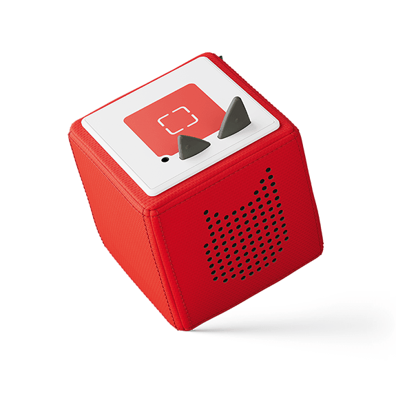 Tonies Toniebox Starter Set Audio Speaker for Kids - Red 4251192108821