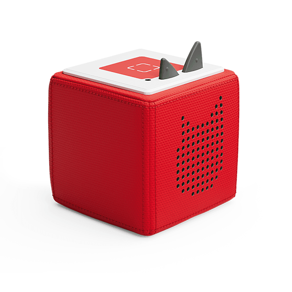 Tonies Toniebox Starter Set Audio Speaker for Kids - Red 4251192108821