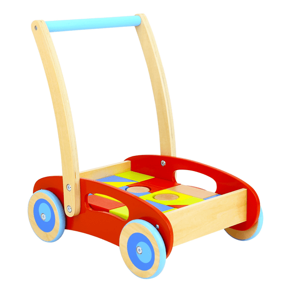Tooky Toy's Wooden Baby Walker - Lennies Toys